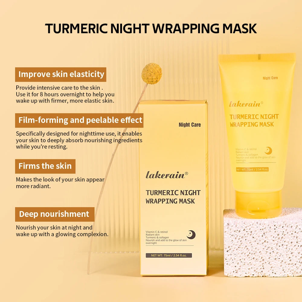 Lakerain Kurkuma Nachtmaske 75ml