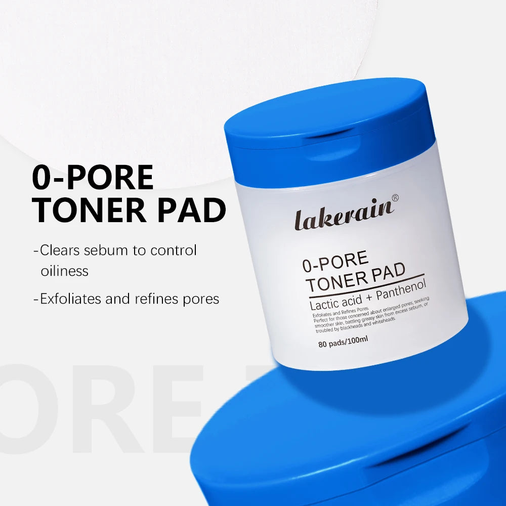 Lakerain Zero Pore Toner Pads (80 Pads)